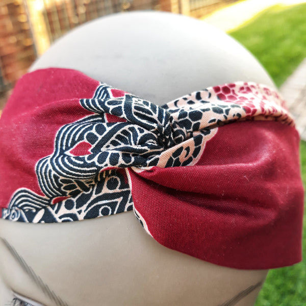 AH1.1 Cross knot headband