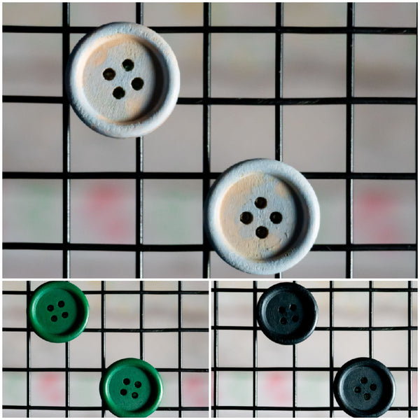 AE 7.1 Medium Wooden Button Studs