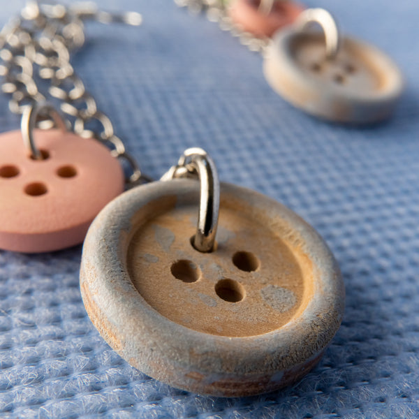 AE 4.1 Multicolored Button Hanging Earrings