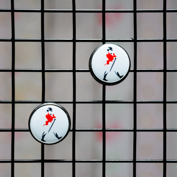 AE 12.1 Round Heritage Brands Studs